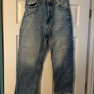 Zara Women's Light Blue Boot Cut Jeans